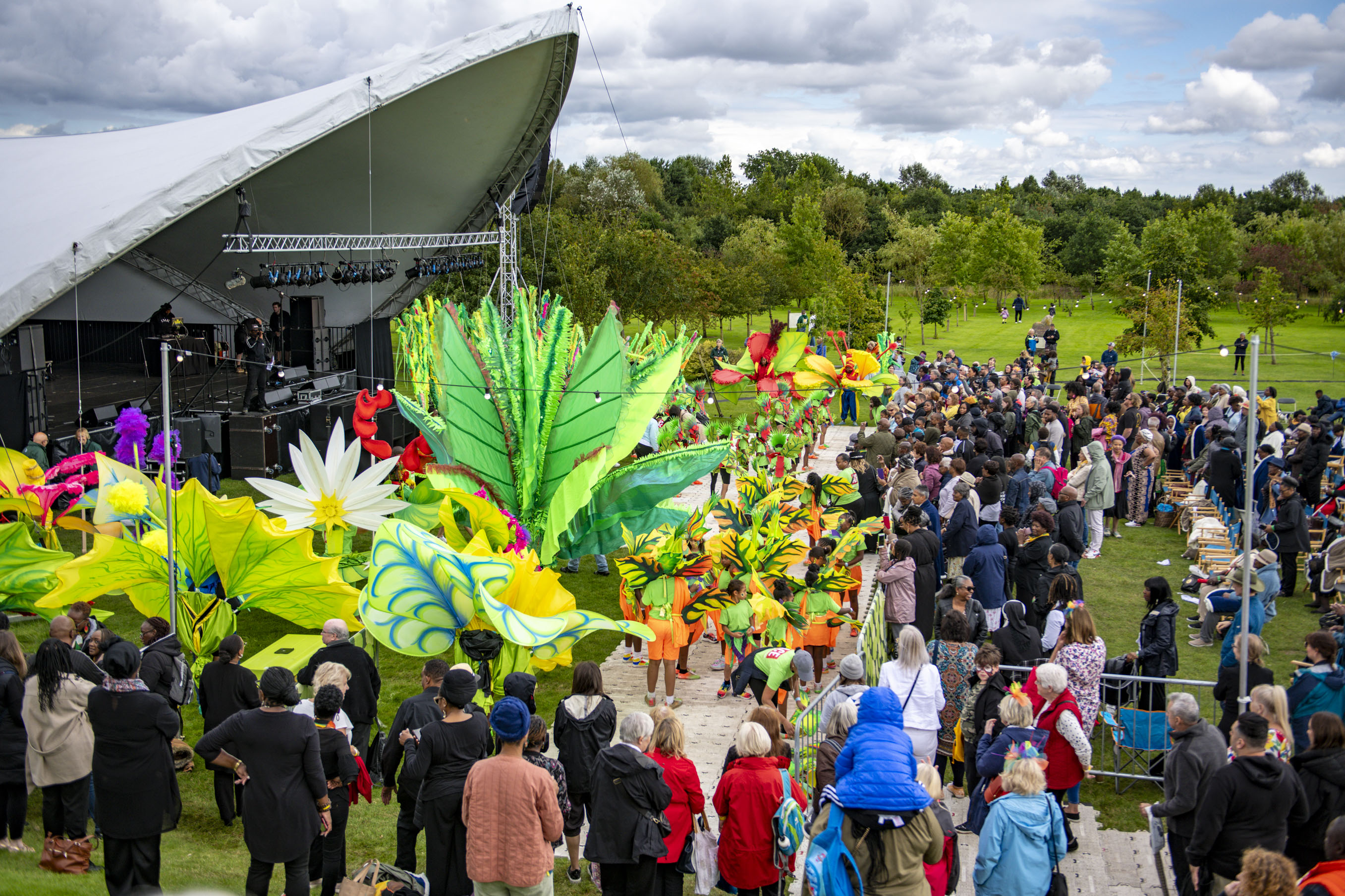 ACE Dance and Music perform at the Carnival Windrush event