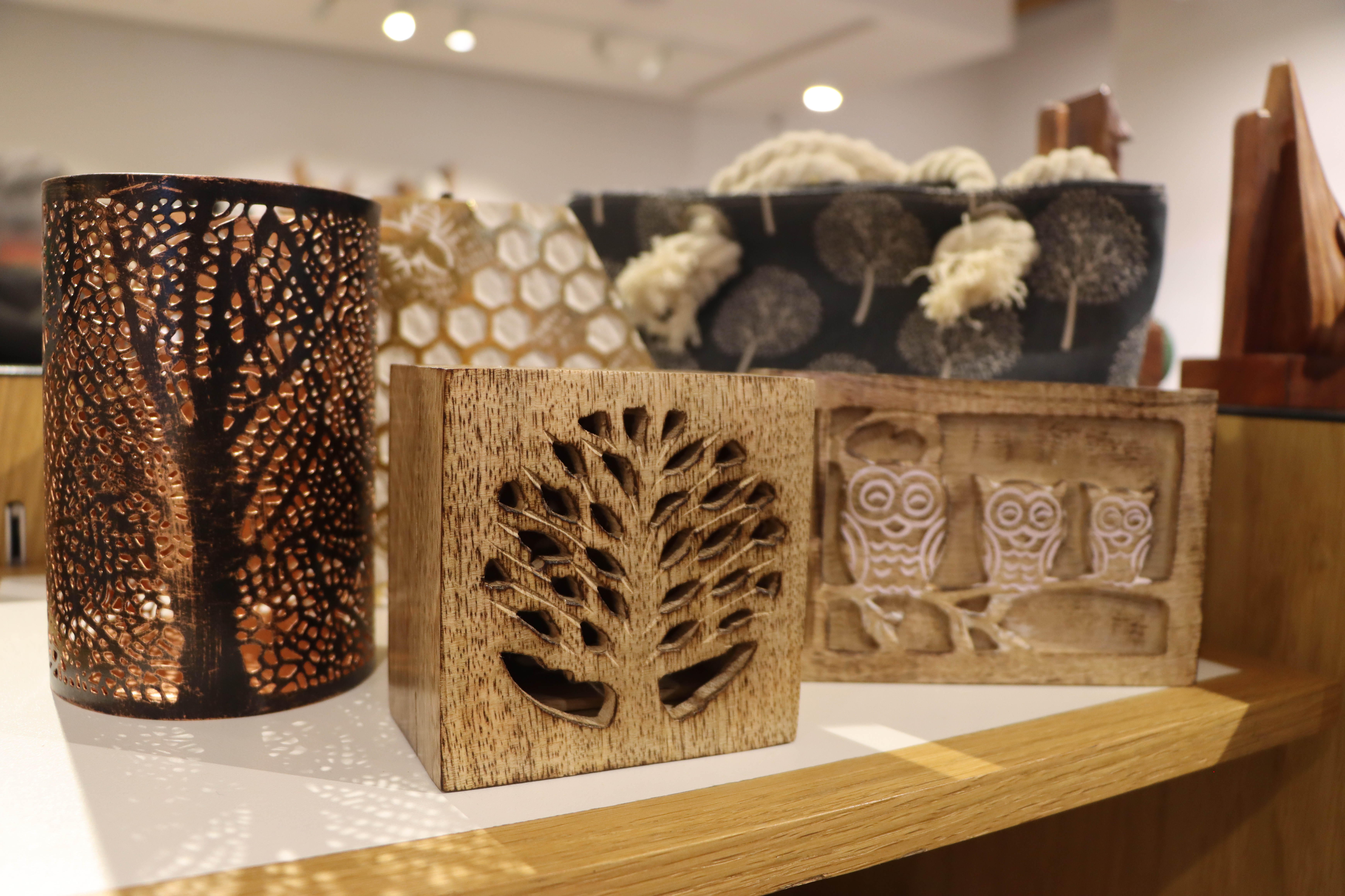 Wooden Items available in the Arboretum Shop