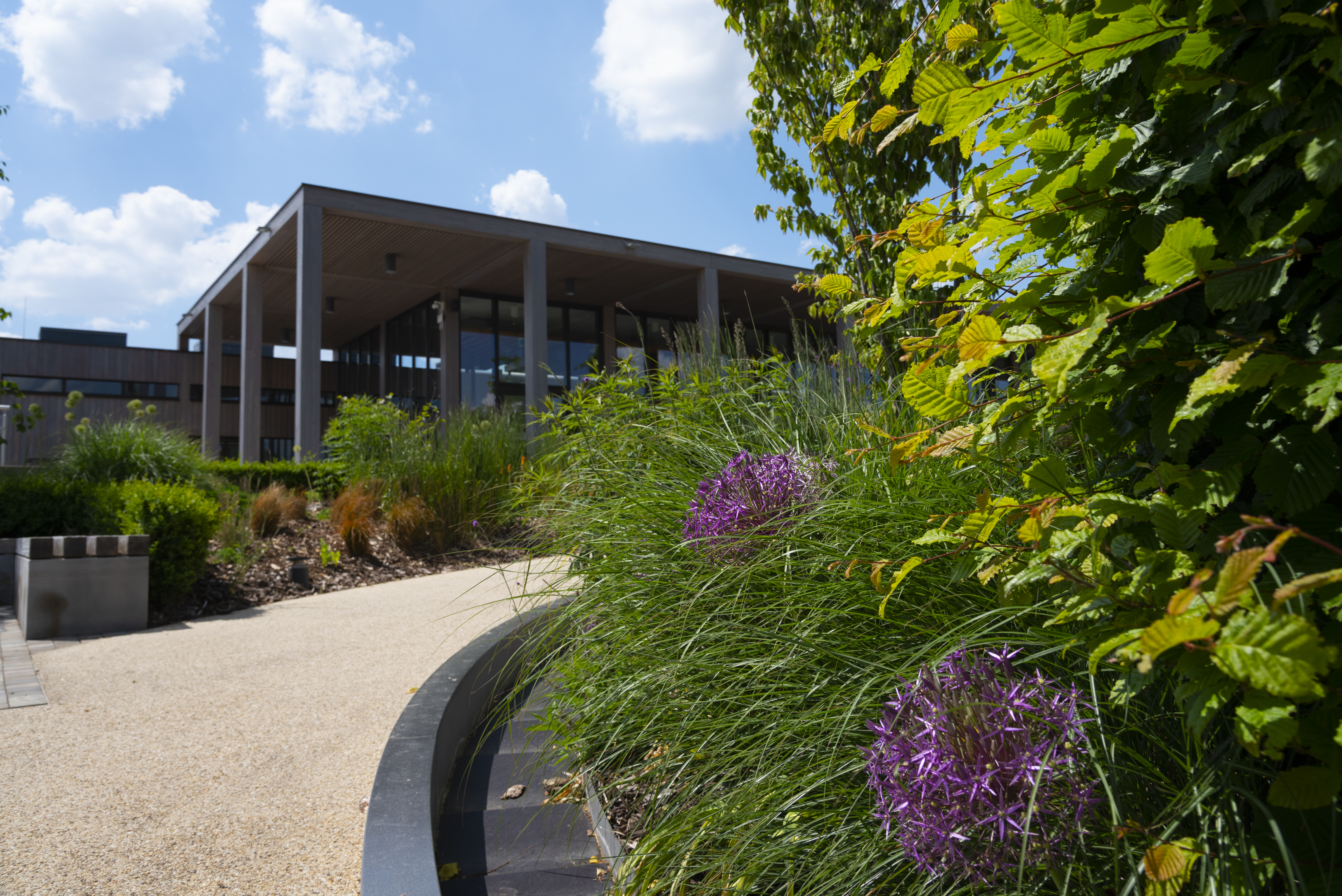 Remembrance Centre from Boyes Garden