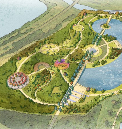 Covid-19 Memorial Woodland Design Concept